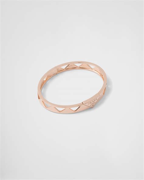 bracciale prada con rose|Rose Gold Eternal Gold Bangle Bracelet In Pink Gold .